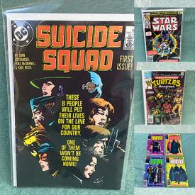 MaxSold Auction: This online auction of vintage comic books includes Marvel comics such as The Avengers, Star Wars, Doctor Strange, Iron Man, Marvel Fantastic Four, Luke Cage, Tarzan, and Spider-Man, DC Comics such as Superman, The House of Mystery, The New Teen Titans, Ms. Tree Quarterly, and The Flash, Archie Comics, Cracked Magazine and much more!