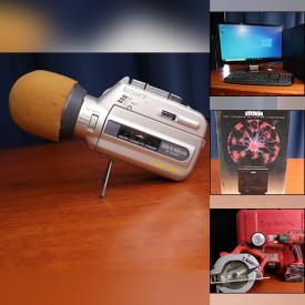 MaxSold Auction: This online auction features a Safari Wifi Action cam, DVDs, game systems, sports cards, Rowenta garment steamer, computer games, Sharp 46" TV for parts, drills, Pioneer sound system, travel binoculars, Pokemon items, comic books, pets, B.R.C bike and much more!