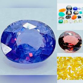 MaxSold Auction: This online auction features loose gemstones such as Natural Sapphire, Garnet Crystals, Opal, Topazes, Tourmaline, Emeralds, Onyx, Sapphire, Apatites, Amethysts and much more!