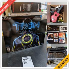 MaxSold Auction: This online auction features Google Pixel 3, consoles games, controllers and accessories such as Nintendo Wii, Nintendo 3DS, Xbox 360, Xbox One, Playstation 3 and Playstation 4, musical instruments such as electric guitars, acoustic guitars, drum sets, Casio keyboards, and ukulele, studio mixing consoles, microphones, BlastKing speakers, Peavey amps, Koss speakers, DJ equipment, 55” Toshiba TV, furniture such as IKEA couch, IKEA table with chairs, dressers, bunk beds and end tables, KitchenAid refrigerator, new small kitchen appliances, stereo receivers, storage, shelving, children’s toys, garden tiller, Blu-rays, DVDs, Amana BBQ, snowboards, bicycles, books, men’s and women’s footwear, lighting, power tools, sports equipment, yard tools and much more!