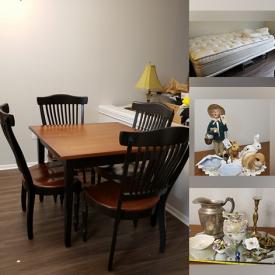 MaxSold Auction: This online auction features coffee maker, candle holder, bathe items, hair care, skincare product, linens, wall arts, household decors, artificial flowers, lanterns, mirror trays, medical supplies, Christmas decors and ornaments and much more!