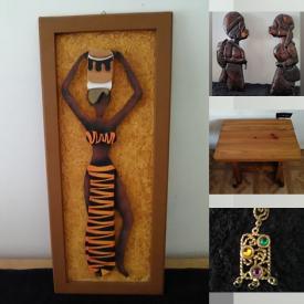 MaxSold Auction: This online auction features electronics such as computer, TV and soundbar, Toshiba DVD player, Antique teapot, facial massager, so many ceramic dolls and decors, buffet caddy, air bed, metal storage rack, end tables and marble tops, costume jewelry and much more!