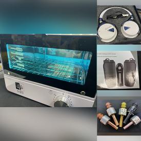 MaxSold Auction: This online auction features 4k Vlogging Camera, Karaoke Microphones, Electronics, Musical Instruments, Lamps, Grooming, Hair and Beauty care, Power Tools, Drones, Dash Cams, Gaming Systems, New Merchandise and much more.