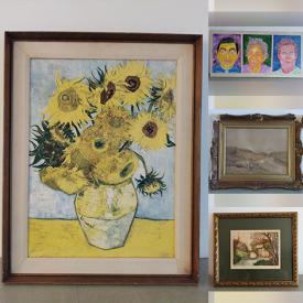 MaxSold Auction: This online auction features Vinyl Records, Judaica Art, Oil Paintings, Original Watercolors, DVDs, Prints, Vintage Needlework and much more!