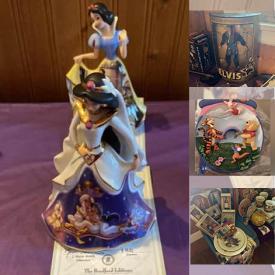 MaxSold Auction: This online auction features Disney collectibles with COA, collectible plates with COA, Tiffany-style lamp, glassware, children’s toys, CDs, luggage, Christmas decor, ceramics, model cars, CDs, power tools, small kitchen appliances and much more!