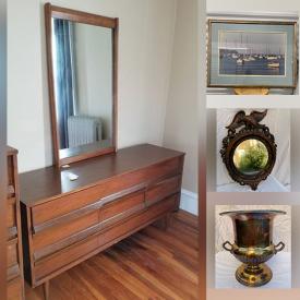 MaxSold Auction: This online auction features artworks, furniture, lamps, mirror, Rabbit wine tumbler set, wine bucket, Roomba, rugs and much more!