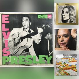 MaxSold Auction: This online auction features Vinyl Records from artists such as BTO, Frank Sinatra, Barbara Streisand, Chicago, Steve Martin, Elvis Presley, Meatloaf, Rolling Stones, CCR, Movie Soundtracks, The Ink Spots, ELO, Beatles, Elton John, David Bowie, Duran Duran and much more!