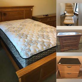 MaxSold Auction: This online auction features Solid Oak furniture by Stanley, Gibbard. TV, Office Furniture, Equipment & supplies, Signed art, Homecare & Cleaning supplies, Small Kitchen Appliances, Food prep, & gadgets and much more!