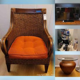 MaxSold Auction: This online auction features Mexican Paper Mache Art, Rattan Furniture, TV, Fitness Equipment & Sporting Goods, Outdoor Patio furniture and much more!