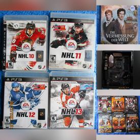 MaxSold Auction: This online auction features Video Games, DVDs, NIB Gaming Motherboard, NIB headset, Toys, Action figure, Blu-Ray Disk, New Nail Polish, Smart Watches, Drone, VR headset, PC Games, Print Cartridges, Hockey Gear, Beauty Products, Jewelry, WebCam and much more!