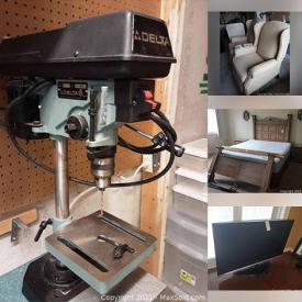 MaxSold Auction: This online auction features Furniture, Home Decor, 40" Samsung Tv, Kitchen Items, costume jewelry, Art supplies, Pictures, Printer, Glasses and much more!