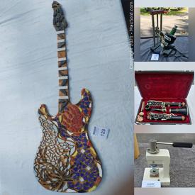 MaxSold Auction: This online auction features High-end Laboratory Equipment such as Flasks, Cylinders, Pipets, Test Tubes, Beakers, Thermotrol, Bunsen Burners, Test Tube Clamps, Absorption Bulbs, Hydrocollator, Filter Papers, and Cat 5 Cable, Musical Instruments, Indigenous Art, Turquoise Jewelry and much more!