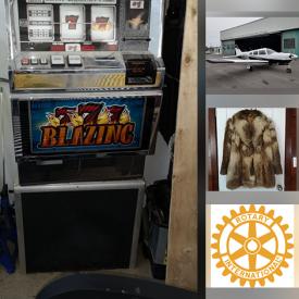 MaxSold Auction: This Charity/Fundraising Online features Slot Machine, Elliptical, Scuba Gear, Royal Doulton Figurines, Golf Clubs, Woven Tapestry, Kids Picnic Table, Art Pottery, Collector Plates, Dremels, Mink Stole, Halloween Costumes, Snowboard Equipment, Ski Boots, Collectible Teacups and much more!