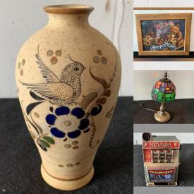 MaxSold Auction: This online auction features Coins & Banknotes, Wall Art, Vintage Marbles, Art Pottery, Toys, Doll House, DVDs, Metal Knobs, Sports Equipment, Art Glass, Vintage Lighter, PEZ Dispensers, Trinket Boxes, Jewelry, Sports Trading Cards, New Dress Shirts, Legos and much more!