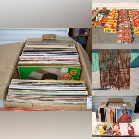 MaxSold Auction: This online auction features LP vinyl records, CDs, books, vintage Fisher Price, children’s toys such as Star Wars, Nintendo Zelda, 925 silver jewelry, framed artwork and much more!