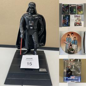 MaxSold Auction: This online auction features LPs, Comics, Kids Play-top Table, Star Wars Collectibles, Beatles Collectibles, Marvel Action Figures, Board Games, Autographed Hockey Stick, Vintage Disney Mickey Mouse Watch, Halloween Decorations, Harmonica, Telescope and much more!