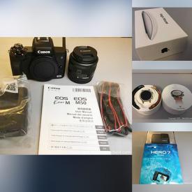 MaxSold Auction: This online auction features New in Box items such as GoPro, Smartwatches, Professional Microphone, Gaming Gear, Magnetic Letters, Apple Airtags, and Computer Parts, Beauty Appliances, Mini Drone and much more!