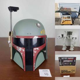 MaxSold Auction: This online auction features Star Wars Collector's Vehicles & Figures, Sci-Fi TV series' DVD sets, Disneyana, Dolls, Books, Home Repair & Improvement Equipment and Supplies, Hand Tools & Hardware, Home Electronics & Tech Gadgets, Computer Equipment and Components, Nostalgic Toys & Games, Sporting goods & gear, Women's Clothing, Shoes, and Accessories, Workshop Power Tools & Equipment and much more!