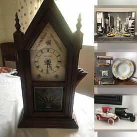 MaxSold Auction: This online auction features Mahogany Dining Room Table, Vintage Silk Embroidery Wall Art, New Women's Scrubs & Clothing, Vintage Pottery Pieces, Mantle Clock, Infant Girls Clothing and much more!