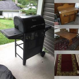 MaxSold Auction: This online auction features Pine Table & Chairs, Stoneware Jugs, Area Rug, Collectible Teacups, Electric Fireplace, BBQ, Foreign Currency, Original Watercolours, Lawn Mower, Hand Tools and much more!