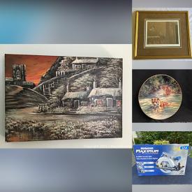 MaxSold Auction: This online auction features Copper Art, Robert Bateman Prints, Collector Plates, Vintage Cameras, Limoges Miniatures, Goebel Hummels, Vintage Lladro Figurine, Pressure Washer, Rattan Folding Screen, Small Kitchen Appliances, Power Tool, Vintage Tools, Vintage Salt Shakers and much more!