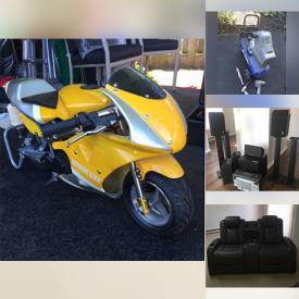 MaxSold Auction: This online auction features Zeimini Children’s Bike, Patio Furniture, John Deere Collectibles, Small Kitchen Appliances, Hand Tools, Steel Toe Boots, Pressure Washer, Air Compressor, Welding Gloves, Area Rug, Camping Gear, Surround Sound System, TV, Electric Fireplace, Inversion Table, Bunkbeds, Danby Air Conditioner and much more!