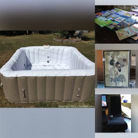 MaxSold Auction: This online auction features vintage Hot Wheels, furniture such as bunk beds, gaming chair, and IKEA bed frame, holiday decor, gaming headphones, hot tub, children’s toys, ice skates, stereo equipment, DVDs, small kitchen appliances, board games, books, signed wall art, Fitbit Ionic, Android laptop and much more!