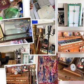 MaxSold Auction: This online auction features a piano, lamps, household appliances, luggage, decor and much more!