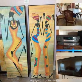 MaxSold Auction: This online auction features art and decor, furniture, electronics, kitchenware and much more!