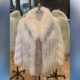 MaxSold Auction: This online auction features Fur Coats including Arctic Fox and Ranch Mink and Black & White Cross Mink.