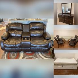 MaxSold Auction: This online auction features Ashley Furniture brand Living & Bedroom furniture, IKEA day bed, Dining room furniture, Coffee Tables, Office chair and much more!