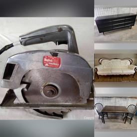 MaxSold Auction: This online auction features Sporting Equipment, Kitchen Appliances, Kids Toys, Camping Gear, Glassware, Figures, Statues, Water Color Artwork, Power Tools, Electronics, Books, Records, Clothing, BBQ, Furniture and much more.