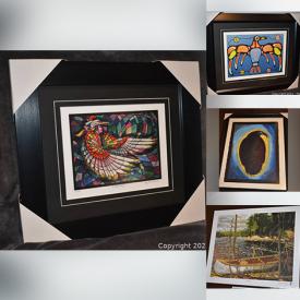 MaxSold Auction: This online auction features Original Don Chase Paintings, Fine Art Prints by Bruce Morrisseau, Maud Lewis, Tom Thomson, Christian Morrisseau, and Coins, Banknotes and much more!