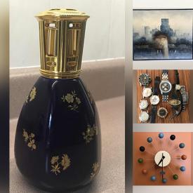 MaxSold Auction: This online auction features Inversion Machine, Art Glass, Art Pottery, Japanese Kokeshi Dolls, MCM Wall Clock, New Built-In Cooktop, Wall Sculpture, Lighting, Wouter Coumou Dish and much more!