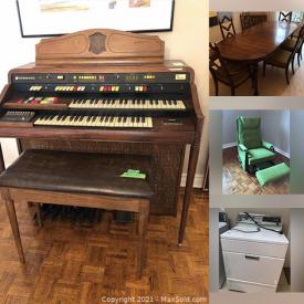 MaxSold Auction: This online auction features Furniture, Flat-screen TVs, Hand tools, Power tools, Garden and Yard tools, Camping equipment, Fishing equipment, Rugs, Sofas, Books, Media, Christmas Decorations, Records, Mirrors and much more.