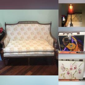 MaxSold Auction: This online auction features Massage & Facial Beauty, lamps, mirrors, Antique & Vintage Solid Wood Furniture, Women's Clothing, Shoes, and Accessories, Signed Artwork, treasured items and much more!