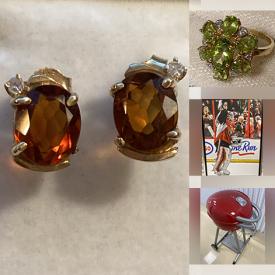 MaxSold Auction: This online auction features Sophie Coran Pitchers, Gibbard Furniture, Knechtel Bar Cart, Stereo Components, Yarn, Puzzles, Waterford Crystal, Peridot Cluster Ring, Signed, Ottawa Senators Memorabilia, Cluster Pearl Ring, Diamond Trinity Ring, Collector Plates, Teacup/Saucer Sets, Moorcroft and much more!