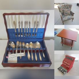 MaxSold Auction: This online auction features Costume Jewelry, Kitchen Appliances, Vintage Toys, Precious Moments, Silver Plate, Artwork, Thomas Kinkade, Mickey & Minnie Mouse, Model Airplanes, Furniture, Christmas decorations and much more.