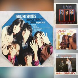 MaxSold Auction: This online auction features Vinyl Records by Artists such as Frankie Lane, Anita O'Day, Carl Anderson, Jethro Tull, CCR, ELO, Movie Soundtracks, Lionel Richie, Johnny Cash, Fleetwood Mac, Rolling Stones, Elton John, Commodores, Patsy Cline, Boots Randolph, Jean-Luc Ponty and much more!