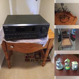 MaxSold Auction: This online auction features Antique Lamp, Inversion Table, Motorcycle helmet, Printer, Car Parts, Electronics, Mirrors, Chairs and much more.