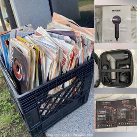 MaxSold Auction: This online auction features New in Box Items such as Video Game Gear, Robot Vacuum, Small Kitchen Appliances, Wifi Camera, Pet Supplies, Anime LED Lights, LPs, DVDs, CDs and much more!