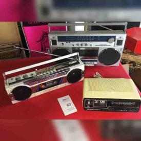 MaxSold Auction: This online auction features Marconi Shortwave Radio, Stewart Warner Radio, Empress Of Britain Tin Ship Model, Lord Nelson & Lady Hamilton Framed Litho, St.James Park Historical Print, Wingback Chair, Star Wars, Watches and much more!