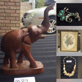 MaxSold Auction: This online auction features Halloween Decorations, Art Pottery, Watercolour Floral Prints, James Saddler Teapots, Art Glass, Jewellery, Pearl Choker, YA Books, Collector Plates, Carved Wooden Elephants, Avon Steins, Chinese Ceramic Urn, Art Glass, Soapstone Carving, Stick Incense and much more!