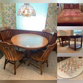 MaxSold Auction: This online auction features home furniture, cleaning supplies, toys, home ornaments, books, office supplies, electronics, adults and kids clothing, sofas, chairs, beds, toys, costumes, gardening items, fish tanks and much more!