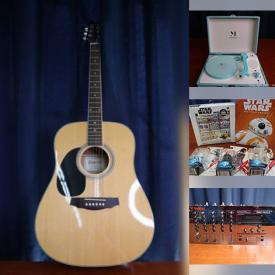 MaxSold Auction: This online auction features Telescope, Sporting Equipment, NIB Lord of the Rings Figures, Yamaha Mixer, Car Amplifier, Guitars, Comics, Video Games, Stereo Components, and much more!