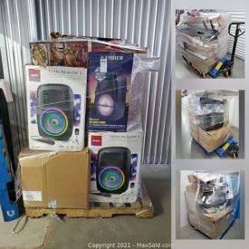 MaxSold Auction: This online auction features Microwave, Gazebo, Kitchenware, Electronics, Fireplace, Vacuums, Flat Screen TVs, Cabana Tent, Bistro Set, tons and much more.