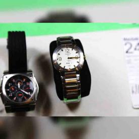 MaxSold Auction: This online auction features Ladies Watches, Men's Watches, Designer Watches (Tissot and Invicta), Cameras, Camera accessories, Camera lenses, Binoculars, Debit Visa Machine, Security System and much more!