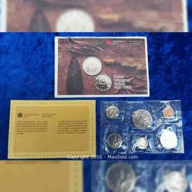 MaxSold Auction: This online auction features 1991 Royal Canadian Mint Proof Set, 1990 Royal Canadian Mint Silver Dollar, 1985 Royal Canadian Mint Uncirculated Set, Plaster bookends of Inuit Children, Vintage Carving Set by Glo-Hill, Vintage Microscope with Prepared Slides and much more!