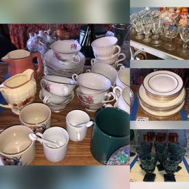 MaxSold Auction: This online auction features Royal Albert, Noritake, Lenox, Pfaltzgraff, fine china, crystal ware, small kitchen appliances, cookware, CDs, home decor, dishware, glassware and much more!