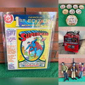 MaxSold Auction: This online auction features nightstands, painted frames, comic books, magazines, vintage Barbie dolls, vacuums, oil paintings, classic books, costume jewelry, teapots, welding supplies, Christmas lights, vintage items and much more!